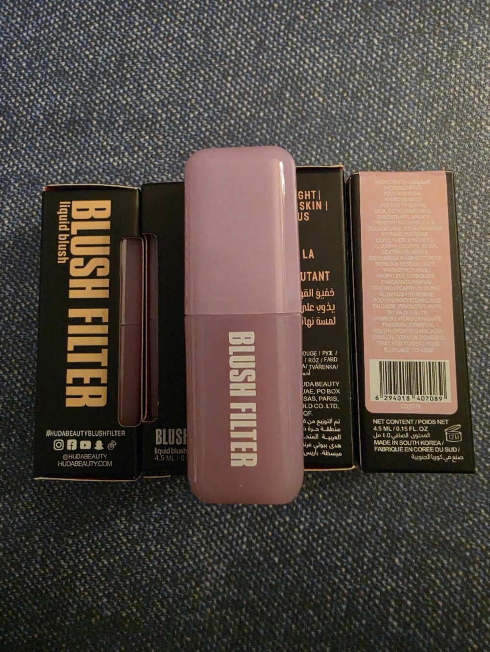 Huda Beauty Blush Filter Liquid Blush Im Ube Cream
